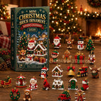 Calendar box with built models on a table